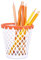 Balvi Porta matite Basket Colore Bianco per Gli Amanti del Basket Plastica