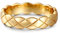 Sterling Silber Geometrisches Ehering Band:Damen Herren Vergoldet Zirkonia Promise Verlobung Ringe Frauen Anniversary Jahrestag Schmuck Memoirering für Braut (63（20.2）, Herren-Gold)