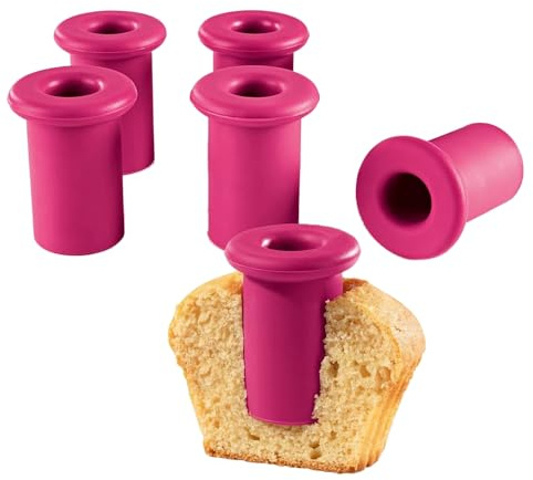 Simpls Muffin-Kuchenloch-DIY-GebäCk-Cupcake-EntkernungsgeräT, Plungerschneider, Backen, Dekorieren, LöCher Graben, Werkzeuge, 6 StüCk