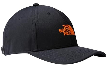 The North Face 66 Classic Baseballkappe TNF Black-Vivid Flame Einheitsgröße