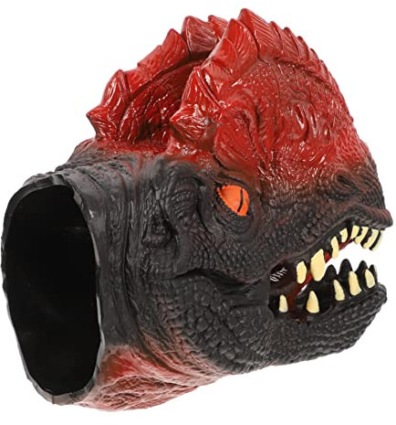 BESTonZON Dinosaurier-Handpuppe kinderspielzeug interaktives Spielzeug Dinosaurier-Fingerpuppen Spielzeuge Jungs-Spielzeug Handpuppen Geschichte sprechende Handpuppe Cosplay Marionette