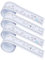 WEBEEDY 4 Pcs Règle de Poisson, 90cm Ruban de Mesure Adhésif pour Bateau, Règle de Mesure à Double Echelle, Accessoires de Pêche pour Pêcheurs et Passionnés de Pêche