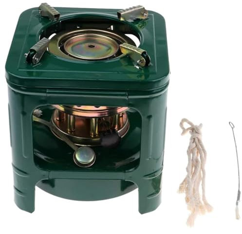 BomDog Quemador de Gasolina Y Queroseno Estufa, Al Aire Libre 8 Core Camping Queroseno Estufa de Alcohol