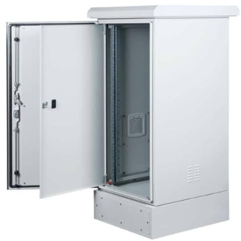 Rack Schrank FÜR NETZWERKE 19 26U (A) 1291, (L) 600, (T) 600 Farbe GRAU LOCHTÜR Serie EAVI
