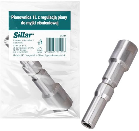 Sillar Adapter für Hochdruckreiniger auf 1/4 IG kompatibel mit Nilfisk-Alto WAP Hochdruckreiniger und Zubehör - ersatz