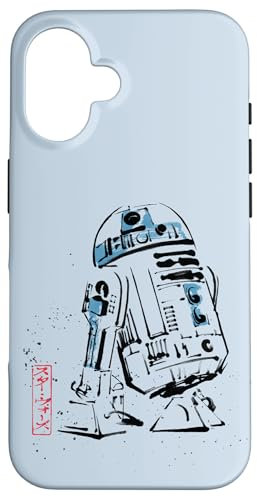 Star Wars R2-D2 Japan Sumi-e Ink Wash Painting Style Hülle für iPhone 16