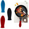 Silicone Hot Handle Holder 3pcs Silicone Pan Handle Covers Heat Resistant Pan Handle Covers for Cast Iron Skillets Flexible, And Easy to Clean