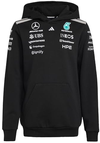 adidas Unisex Kids Mercedes - AMG Petronas Formula 1 Team Driver Hoodie