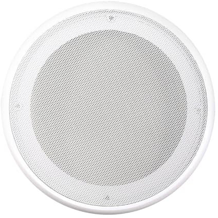 KiBcsLic Cache-Haut-Parleur de Plafond Blanc, Grille de Remplacement pour Haut-Parleur de Voiture, pour Camion, pièces détachées Automobiles Marines, 8 Pouces