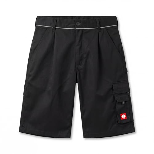 Engelbert Strauss Herren Arbeitsshorts e.s.Image – robuste Kurze Arbeitshose mit Taschen, elastischem Bund & verstärkten Nähten
