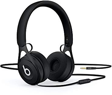 Beats EP - Auriculares de Diadema con Cable, sin batería para una Escucha ilimitada, micrófono y Controles Integrados, Color Negro