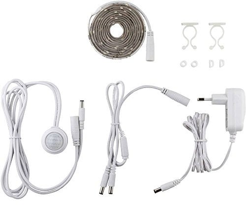 LED-Streifen-Komplettset mit Bewegungsmelder EEK: LED (A++ - E) Müller Licht 400226 Leistung: 4.5 W Warm-Weiß