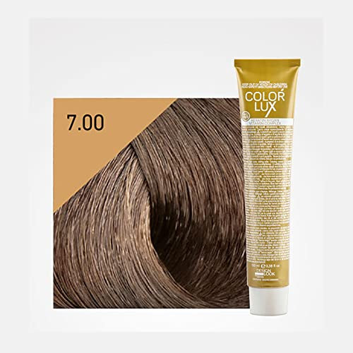 DESIGN LOOK Tinte Color Lux 7.00 Rubio Intenso 100ML, Estandar