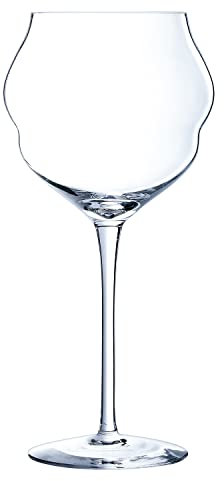 Chef&Sommelier L9412 Verre à Pied Macaron, 50 cl, en cristallin, Transparent, Lot de 6