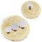 Brudazon | 15 Mini Scheiben-Magnete Set 5x1mm + 6x1mm + 7x1mm | N52 stärkste Stufe - Neodym-Magnete ultrastark | Power-Magnet für Modellbau, Basteln | Magnetscheibe extra stark