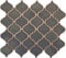 Retro Vintage Mosaik Fliesen Mosaikfliesen Keramikmosaik Keramik Kachel Florentiner altgrün glänzend