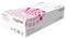 Unigloves Gants jetables en nitrile sans latex Rose Taille S