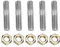 50mm Turbo goujon Kit m10x1.25 M10 goujon Turbo Kit 1.25 + M10 goujon turbine kit pour DSM 1g evo1~10