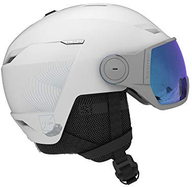 Salomon ICON LT VISOR Casque, casque ski et snowboard enfant pour Ski Snowboard MTN, sécurité montagne et sports outdoor