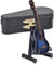 Biitfuu Miniaturgitarrenmodell Holzgitarre Mini-Musikinstrument Ornamente Geburtstagsgeschenk für ausländische Kunden Lehrer oder männliche und weibliche Freunde(Blau)
