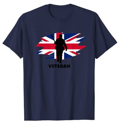 British Army Veteran with SLR T-Shirt