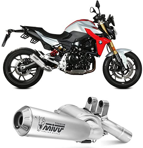 MIVV Auspuff x-m1 Titan kompatibel mit BMW F 900 R 2020 2021