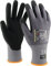 OX-ON Flexible Advanced 1905 Grey Work Gloves, Size 11/2XLarge, 12 Count, Touch Screen Compatible, Breathable, Durable Nitrile Palm, Oeko-Tex Certified