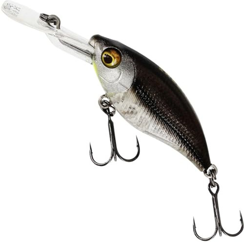 Westin BuzzBite Crankbait Suspending - Wobbler, Länge/Gewicht:5cm / 6g, Farbe:3D Silver Minnow