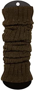 Ateena Stulpen Damen Olive, Stulpen Damen Wolle, Knöchelwärmer, Beinwärmer Acrylic mit Wolle, Maximaler Wadenumfang – 40 cm, Länge – 60 cm