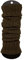 Ateena Stulpen Damen Olive, Stulpen Damen Wolle, Knöchelwärmer, Beinwärmer Acrylic mit Wolle, Maximaler Wadenumfang – 40 cm, Länge – 60 cm