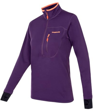 TRANGO Pullover TRX2 Stretch WM Pro Morado/Coral Mujer Talla XS
