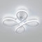 SENQIU LED Deckenlampe, 30W Moderne Deckenleuchte Led Kreative Blume Design, Deckenbeleuchtung Weiß Acryl für Wohnzimmer Küche Schlafzimmer Esszimmer, 6500K Kaltesweiß