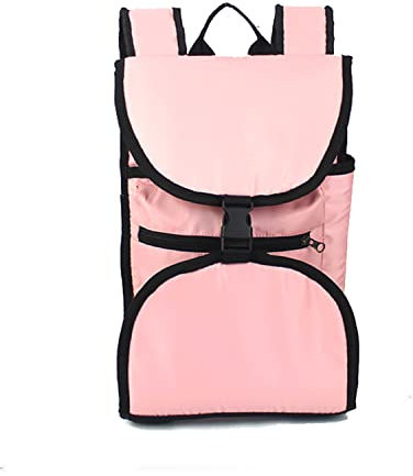 ASUMUI Skateboard-Tasche, doppelte Warp-Tasche, wasserdichte Aufbewahrung, verdickter Rucksack für Big Fish Land, Surfbrett, langes Brett, Tanzbrett (pink)