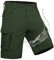 Wespornow Kurze Hosen Herren Cargo Shorts Herren mit 7 Taschen Bermuda Arbeitshosen Männer Kurz Cargohose Wanderhose Chino Stretch Sommer MTB Hose Wandershorts Arbeitsshorts(Grün, XXL)