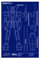 TONFON Gundam RX 782 Blueprint-Poster Schlafsaal Schlafzimmer Art Deco Poster Leinwand Poster Wandkunst Dekor Druck Bild Gemälde für Wohnzimmer Schlafzimmer Dekoration ungerahmt 20 x 30 cm