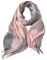 spirgear Schal Damen Winter Kariert Winterschal Weicher Warmer Damenschal Mit Quasten 200 x 65 cm, Rosa Khaki