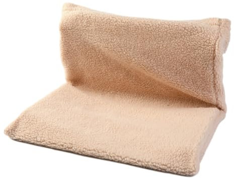 Ataoyus Amaca riscaldata per gatti, borsa morbida per gatti, letto per termosifone, telaio in metallo pieghevole, morbido peluche per tutti i riscaldatori comuni