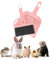 Mini Broom and Dustpan Set - Compact Cleaning Kit for Home, Car, Camping, Small Spaces, Pet Cleanup, and Travel - Durable Small Broom and Dustpan Set Mini - Rose Pink Broom