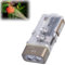 RovyVon Angel Eyes E8 Taschenlampe Hoher Cri, 500 Lumen, Wiederaufladbar, Schlüsselanhänger Taschenlampe, Dual Power AAA Taschenlampen mit Lockout-Modus, wasserdicht für Zuhause, Outdoor