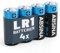 ABSINA 4x LR1 batteria N Lady per Apriporta da Garage, Calcolatrici e molto altro - Batteria LR1 Lady 1,5V Alcalina a tenuta stagna & con lunga durata - Pile LR1, batterie 1.5V, pile stilo