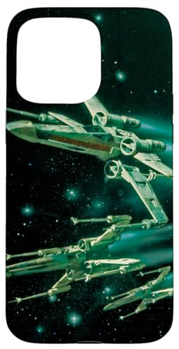 iPhone 15 Pro Max Star Wars X-Wing Starfighters Black Case