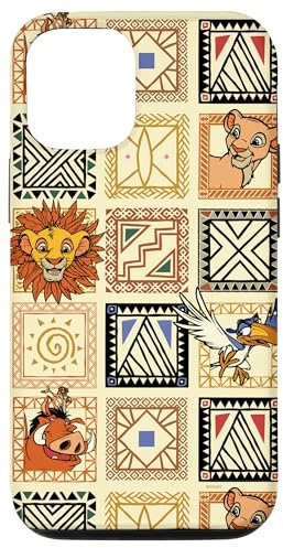 iPhone 12/12 Pro Disney The Lion King 30th Anniversary Simba Friends Pattern Case