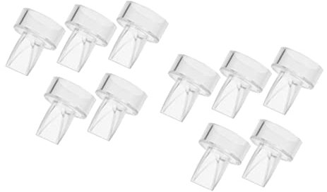 HAPINARY Accessoires Pompes à Bec De Canard Valves Anti-retour En Silicone 22mm 10 Pièces Pour Tire-lait Manuel Usage Maternité Sûrs Et Hygiéniques