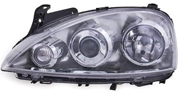 EDA PREMIUM auto Scheinwerfer Links 93188581 passend für OPEL CORSA C 2003-2006, Typ ZKW, ohne Motor, elektrisch, H7/H7, ECE