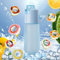 Trinkflasche mit Geschmack, 750ML Luft Wasserflasche mit 7 Pods, Air Bottle, Up Flasche mit Geschmack, Trinkflasche Geschmack, Water Bottle with Flavor, Wasserflasche mit Geschmack（A）