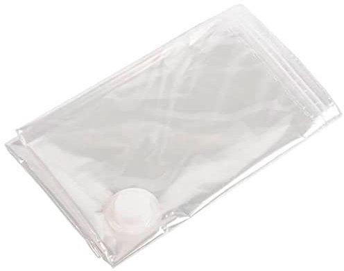 Acan Tradineur - Pack de 12 Bolsas Salva Espacio Transparentes, almacenaje, Guardar Ropa al vacío, Ahorro de Espacio, envasar Prendas, Ropa de Cama, Mantas, 30 x 40 cm