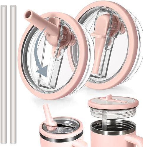 2 Pack Stanley Lid Replacement 40 Oz, Stanley Lid No Spill, 40 Oz Tumbler Lid Replacement, Stanley Leak Proof Lid Spill Proof Stanley Lid Leak Proof Stanley Lid Stanley Cup Lid Stanley Replacement Lid