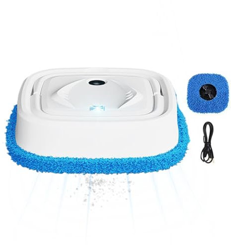 Floor Scrubbing Machine,Floor Cleaner Machine - Wet and Dry Floor Cleaner Machine,Quiet Smart Mop with Humidifying Function, Strong Suction Cleaning Machine