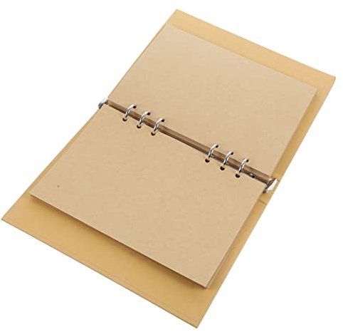 Operitacx Kraft Notepad Art Journals Drawing Notebook for Boys and Girls Travel Notebook Planner