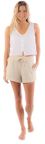 Rip Curl Damen Casual Beach Pull-on with Drawstring & Pockets, Comfortable Summer Shorts